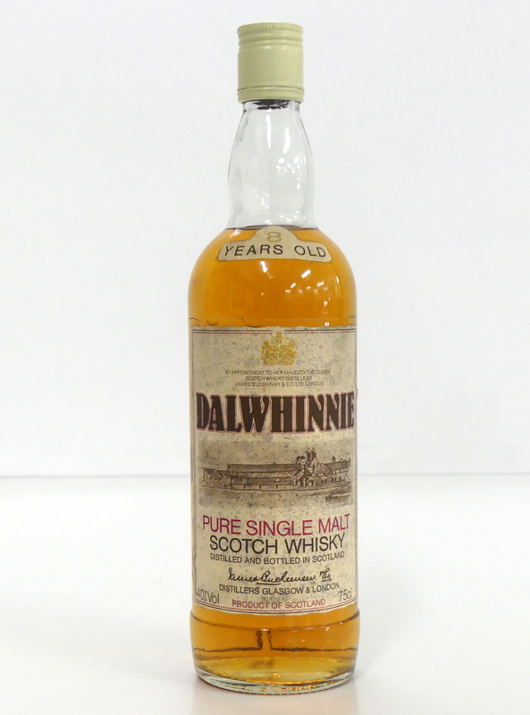 1 75-cl bt Dalwhinnie 8YO Pure Single Malt Scotch Whisky bottled in Scotland (James Buchanan) 40%