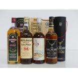 1 75-cl bt Whyte & Mackay Special Scotch Whisky 40% oc 1 litre bt Bushmills 10YO Single Malt Irish
