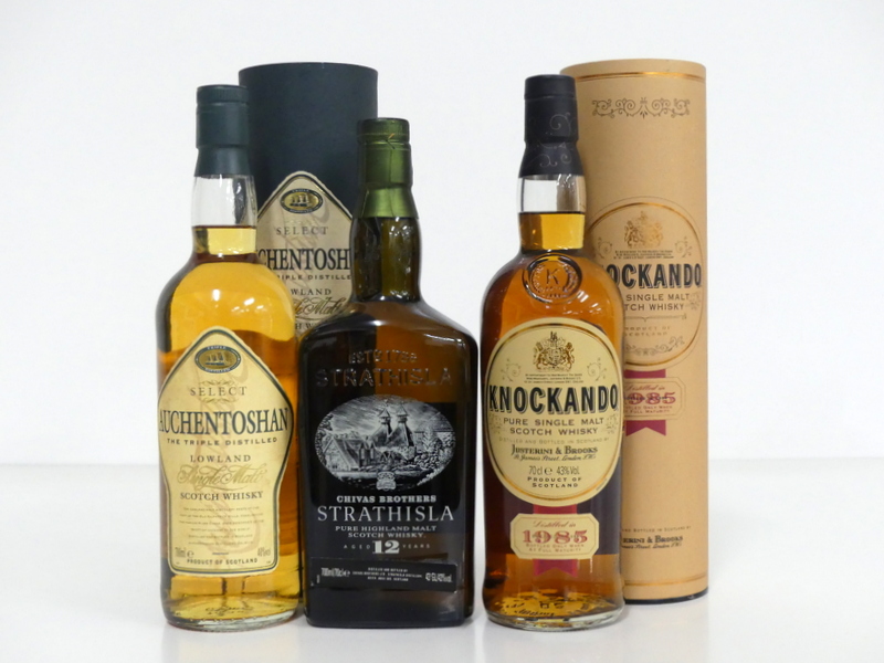 1 70-cl bt Auchentoshan Select Triple Distilled Lowland Single Malt Scotch Whisky 40% original