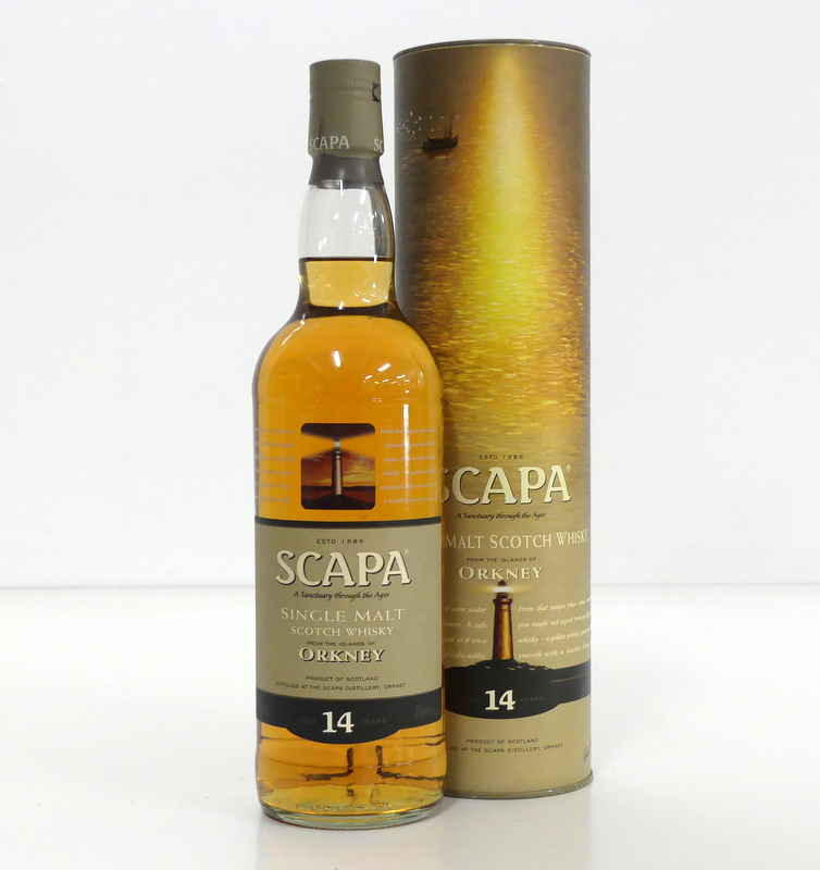 1 70-cl bt Scapa 14YO Orkney Single Malt Scotch Whisky 40% original tube