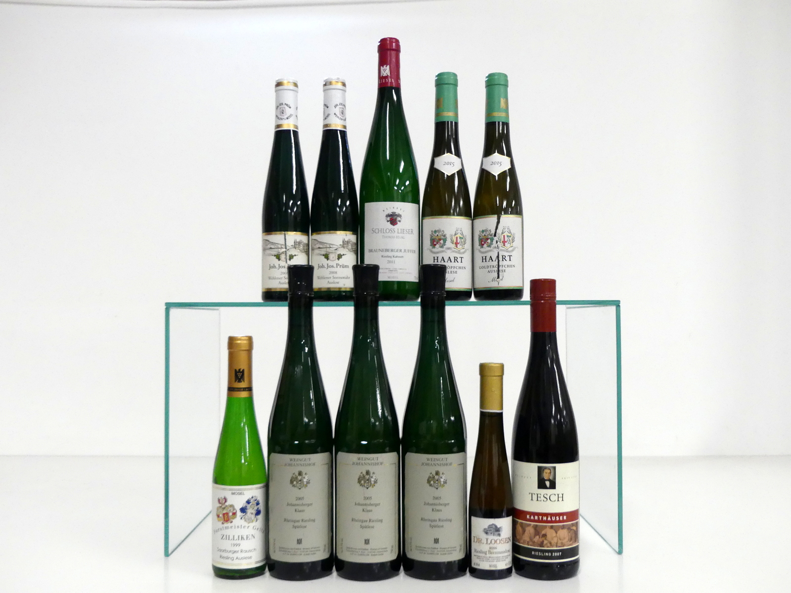 1 hf bt Forstmeister Geltz Zilliken Saarburger Rausch Riesling Auslese 1999 3 bts Johannishof