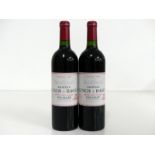 2 bts Ch. Lynch-Bages 2005 Pauillac, 5me Cru Classé i.n