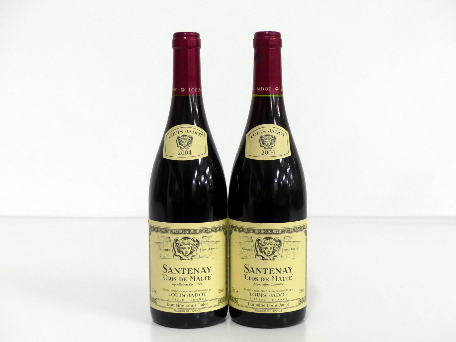 2 bts Santenay 'Clos de Malte' 2004 Louis Jadot i.n