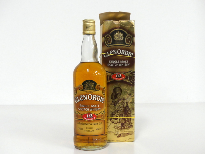 1 75-cl bt Glenordie 12YO Single Malt Scotch Whisky 40% oc- damaged