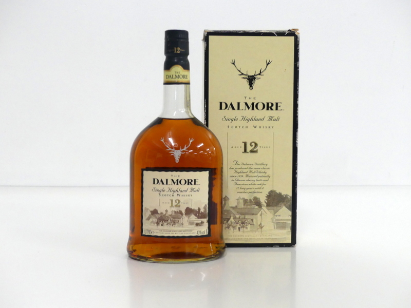 1 litre bt The Dalmore 12YO Single Highland Malt Scotch Whisky 43% oc