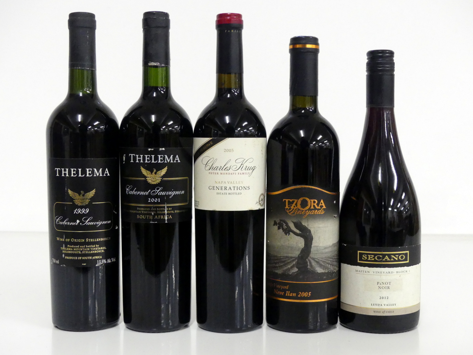 1 bt Thelema Cabernet Sauvignon 1999 Stellenbosch vts, vsl ntl 1 bt Thelema Cabernet Sauvignon