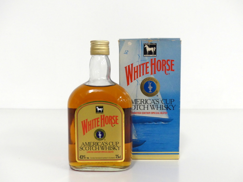 1 75-cl bt White Horse Limited Edition America's Cup (Perth Australia 1987) Special Blend Scotch