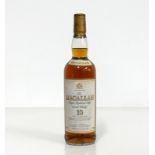 1 70-cl bt Macallan 10YO Single Highland Malt Scotch Whisky matured in Sherry Oak casks 40% sl stl