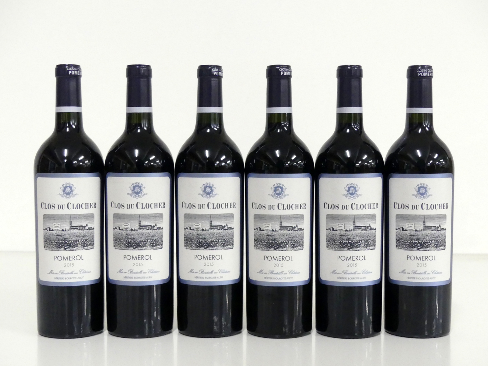 6 bts Clos du Clocher 2015 Pomerol