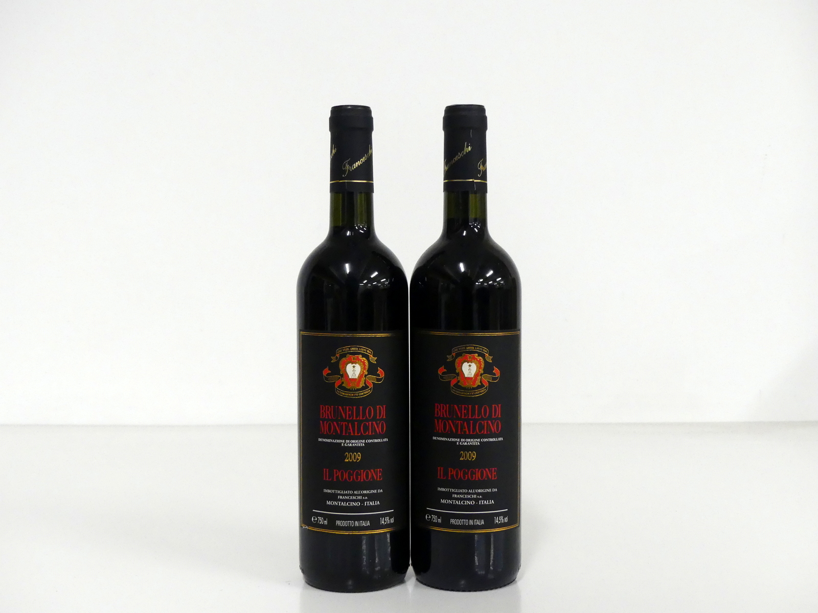 2 bts Il Poggione 2009 Brunello di Montalcino i.n