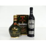 1 75-cl bt Glenfiddich 18YO Single Malt Scotch Whisky Spode Decanter oc ullaged 1 70-cl bt