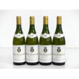 4 bts Vouvray Clos Baudoin 1990 Moelleux 2 vts, 2 ts