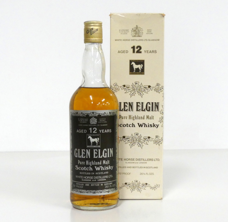 1 26 2/3 fl oz bt Glen Elgin 12YO Pure Highland Malt Scotch Whisky 75° proof oc