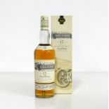 1 70-cl bt Cragganmore 12YO Highland Single Malt Scotch Whisky 40% oc
