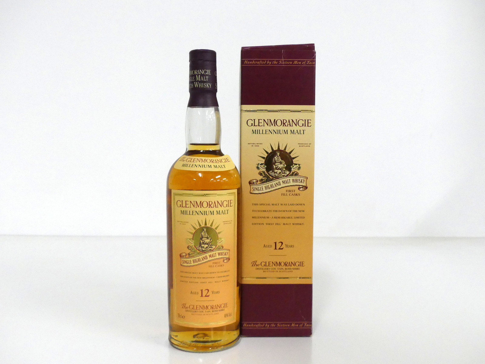 1 70-cl bt Glenmorangie 12YO Millenium Malt 40% oc