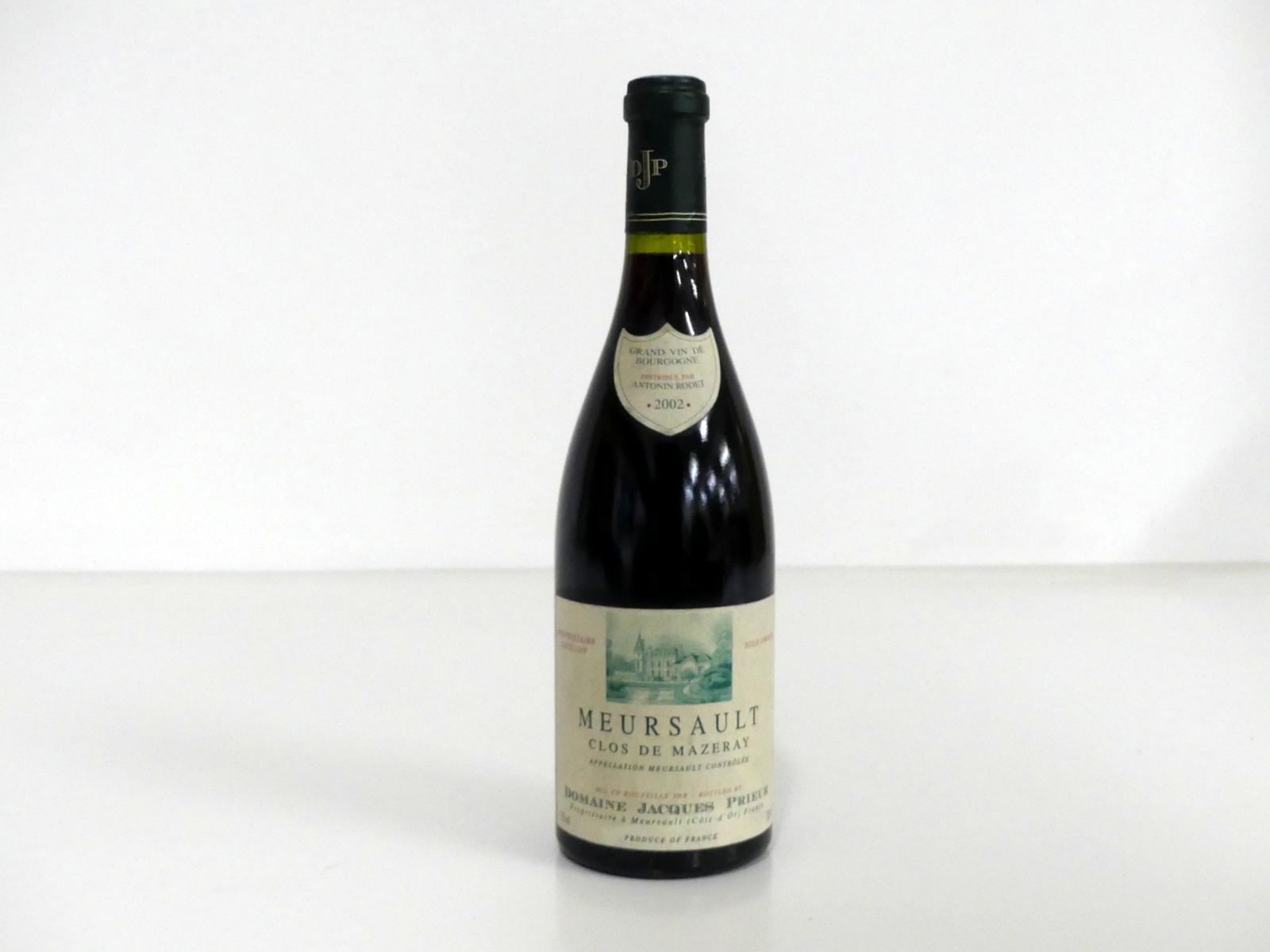 1 bt Meursault Clos de Mazeray 2002 Dom Jacques Prieur i.n