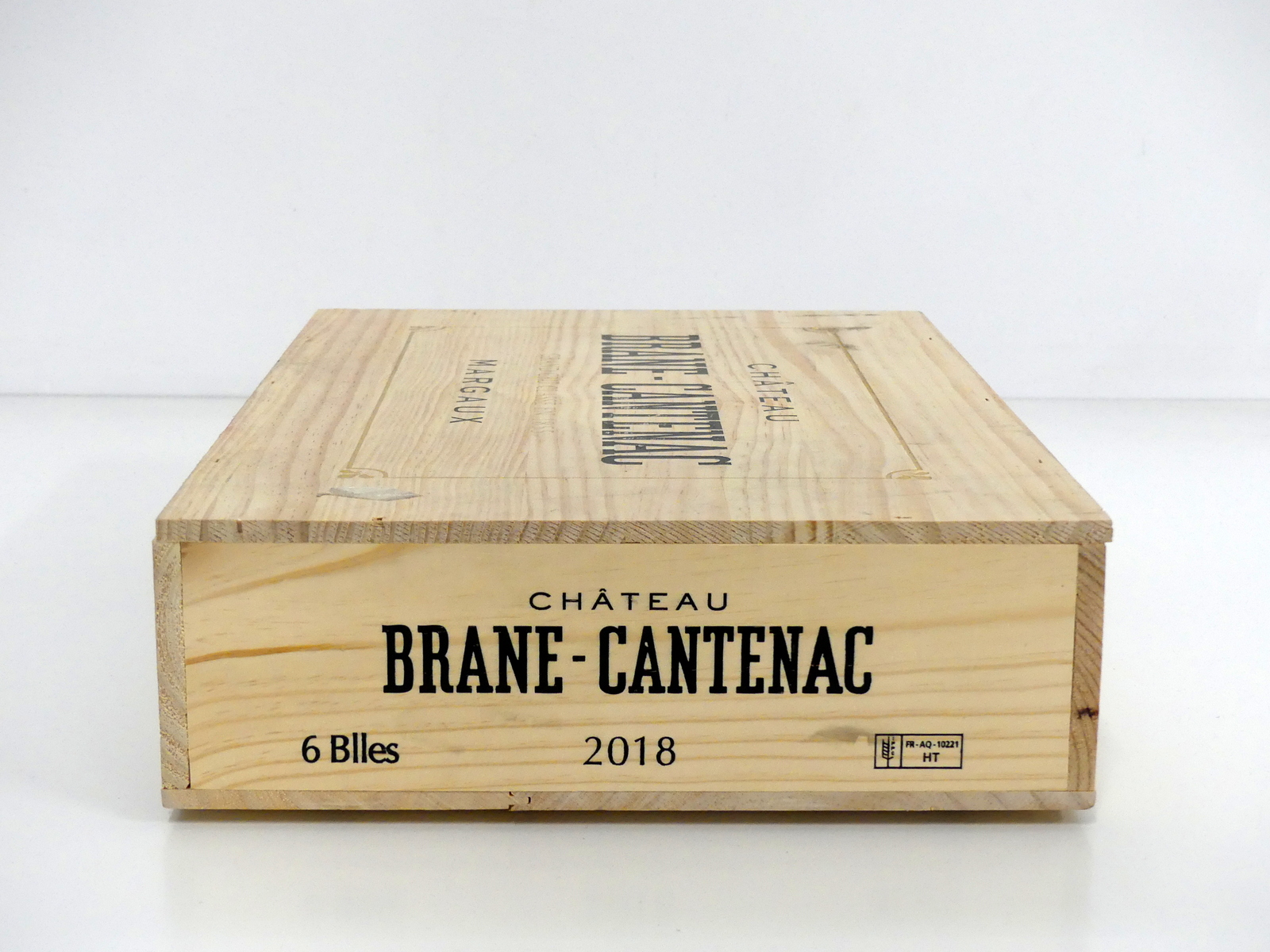 6 bts Ch. Brane-Cantenac 2018 owc Cantenac (Margaux) 2me Cru Classé