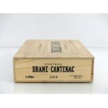 6 bts Ch. Brane-Cantenac 2018 owc Cantenac (Margaux) 2me Cru Classé