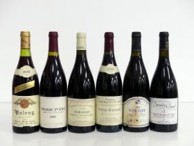 1 bt Volnay Vendanges Sélectionnées 1992 ts 1 bt Volnay 1er Cru Les Senteurs 2000 vts 1 bt