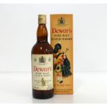 1 26 2/3 fl oz bt Dewar's 12YO Pure Malt Scotch Whisky 76° proof oc 70's bottling