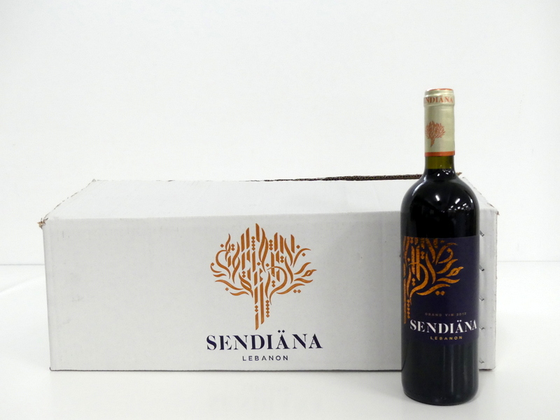 V 12 bts Sendiäna Grand Vin 2013 oc Lebanon