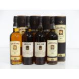 4 70-cl bts Aberlour 10YO Highland Single Malt Scotch Whisky 40% original tube-damaged