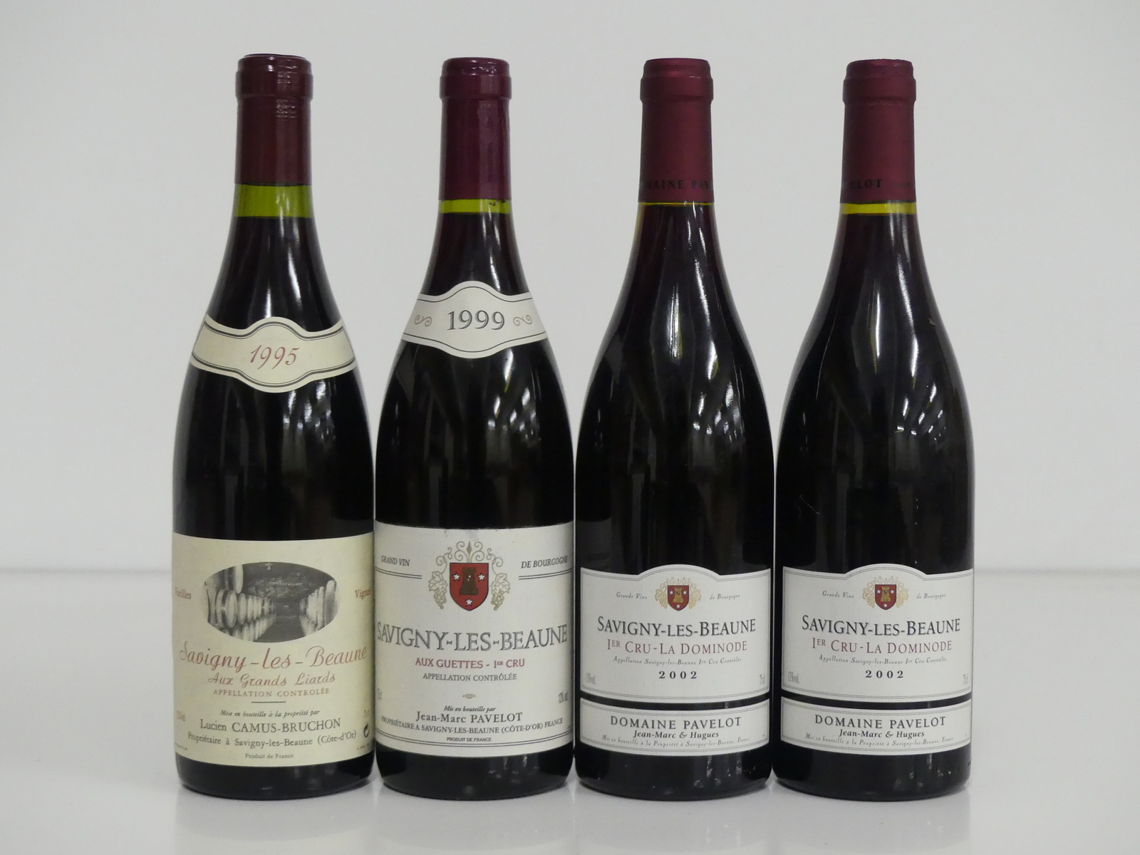 1 bt Savigny-Les-Beaune Aux Grands Liards V.V. 1995 Lucien Camus-Bruchon i.n 1 bt Savigny-Les-Beaune