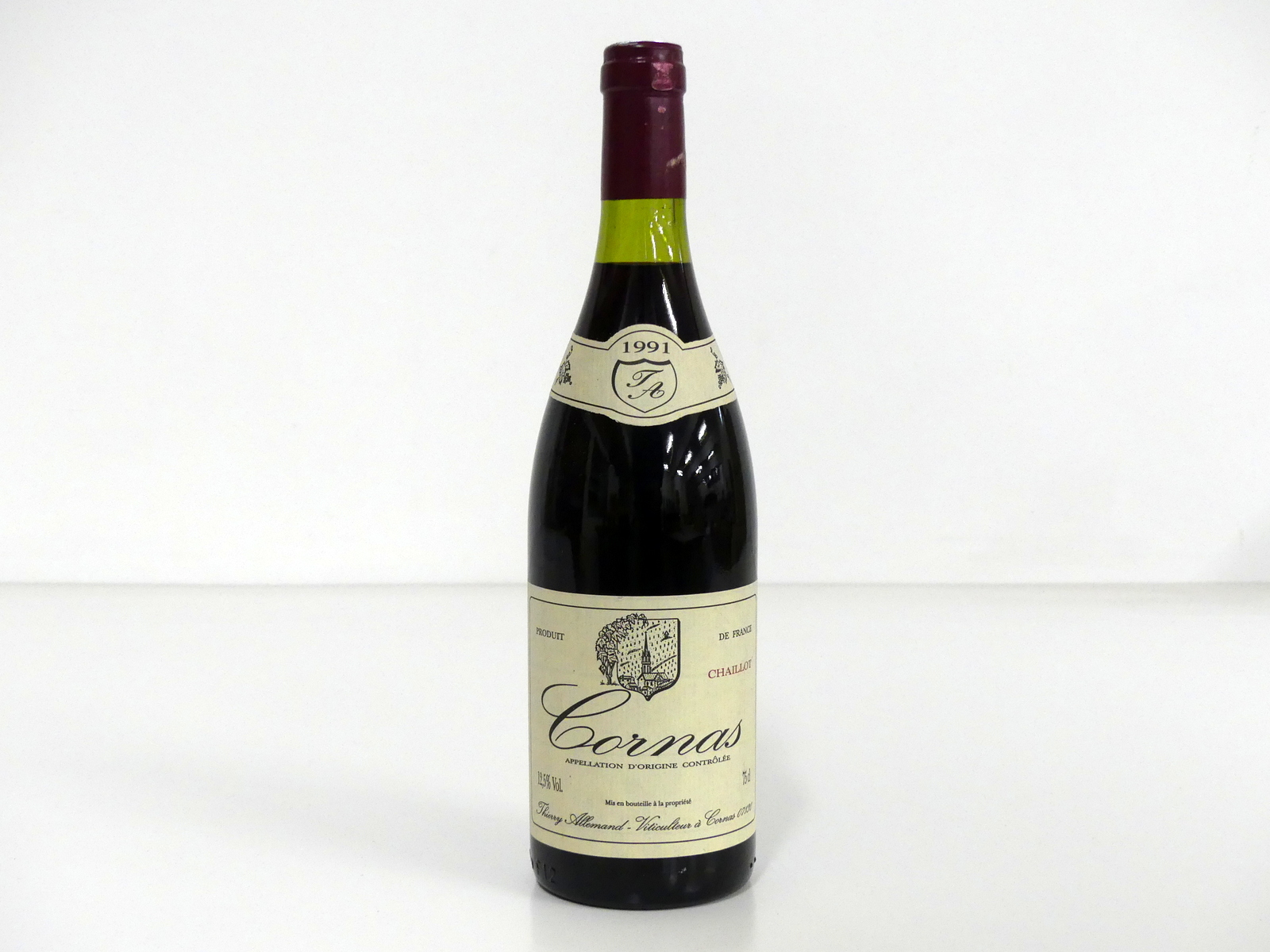 1 bt Cornas Chaillot 1991 Thierry Allemand ts