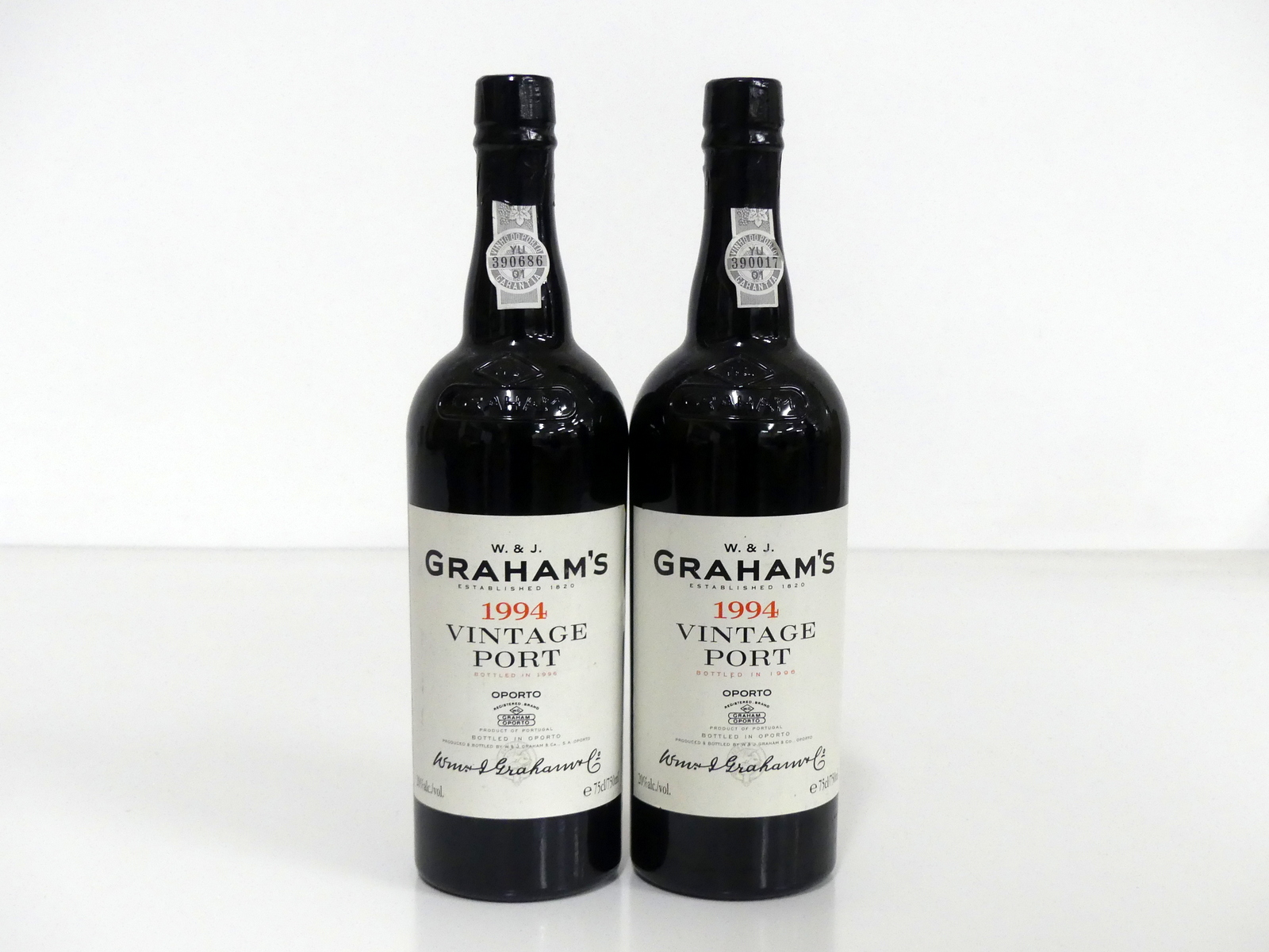 2 bts Grahams 1994 Vintage Port