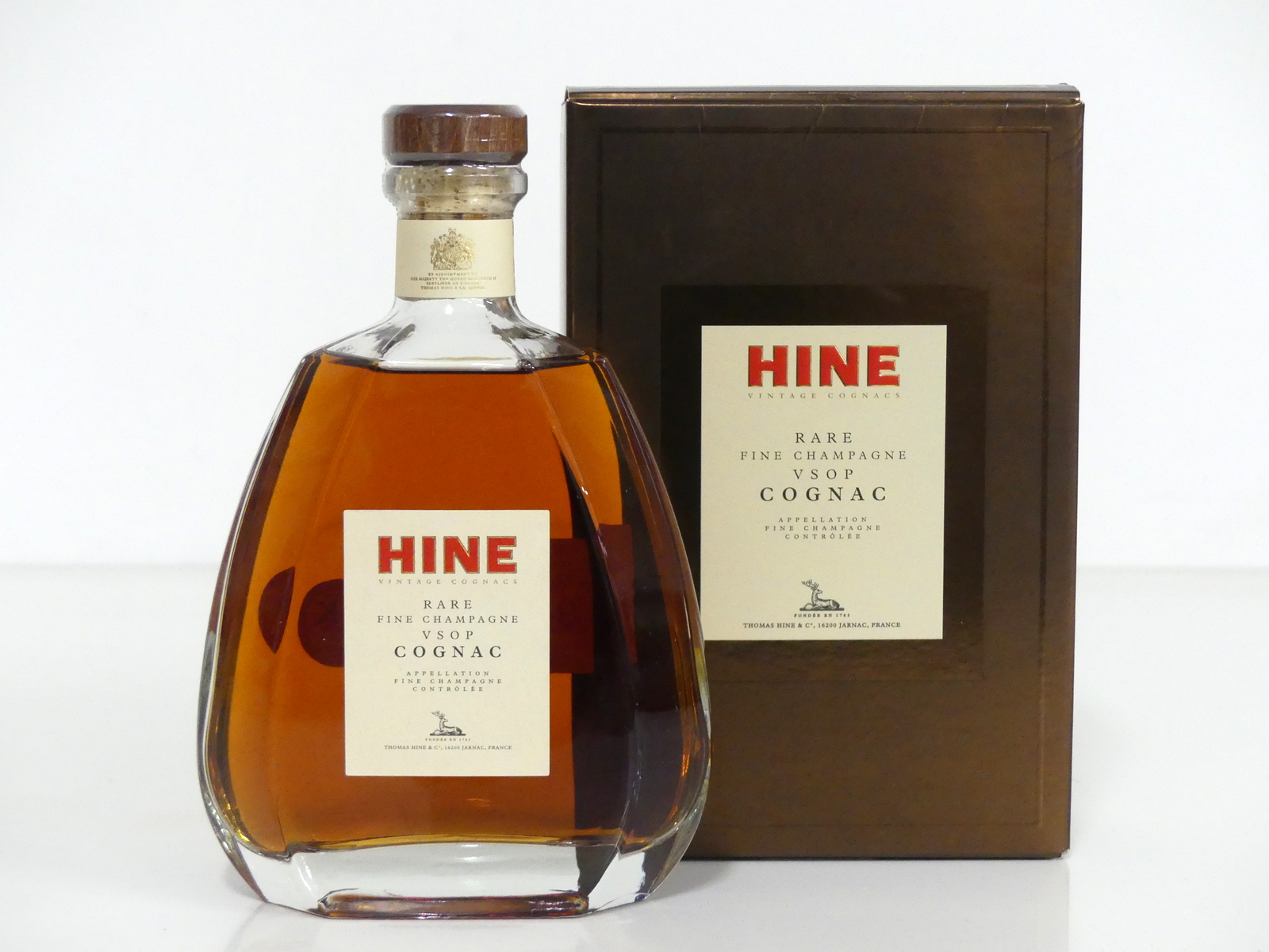 1 70-cl bt Hine Rare VSOP Fine Champagne Cognac 40% oc