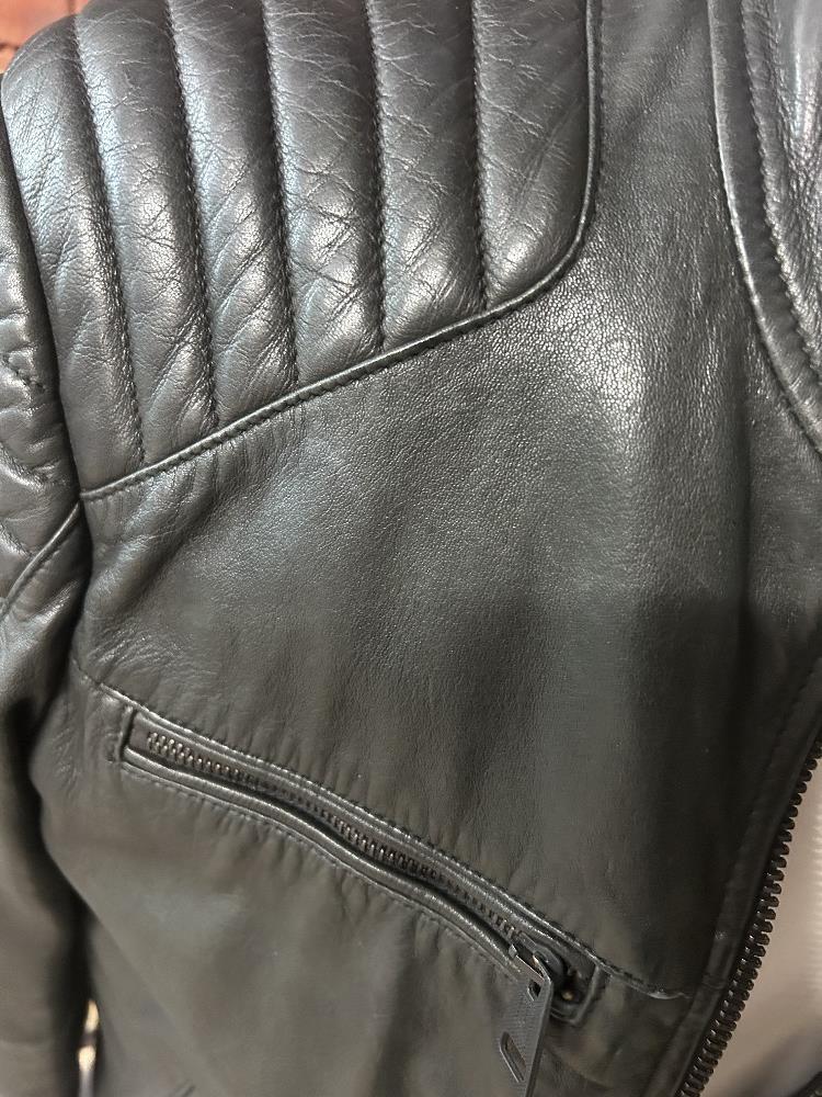 Idris Elba Designer Superdry Soft Leather Jacket Size Large - Image 2 of 6