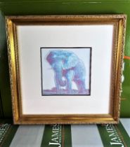 Andy Warhol-(1928-1987) "Endangered Species Elephant" Lithograph
