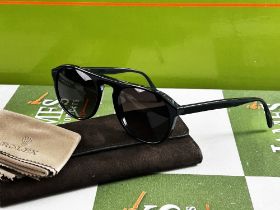 Rolex Official Merchandise "McQueen" Black Sunglasses