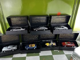 SOLD VIA BUY IT NOW-PLEASE DO NOT BID-Corgi James Bond 007 Collection of Famous Cars In Films