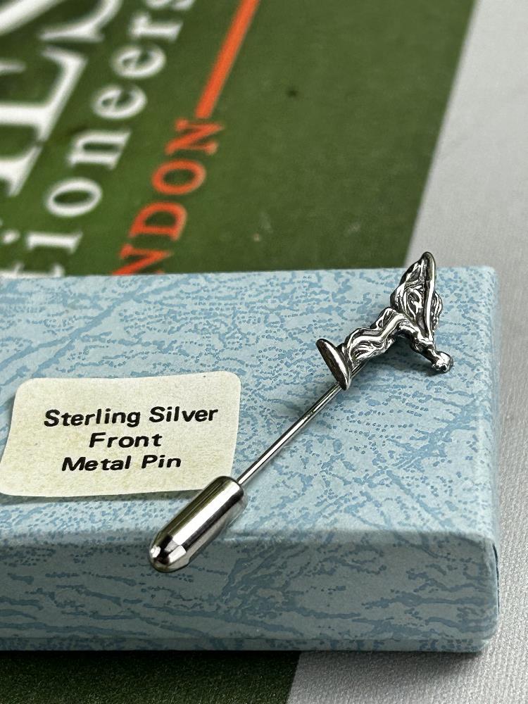 Spirit of Ecstasy Lapel /Tie Pin Sterling Silver Rolls-Royce - Image 4 of 4
