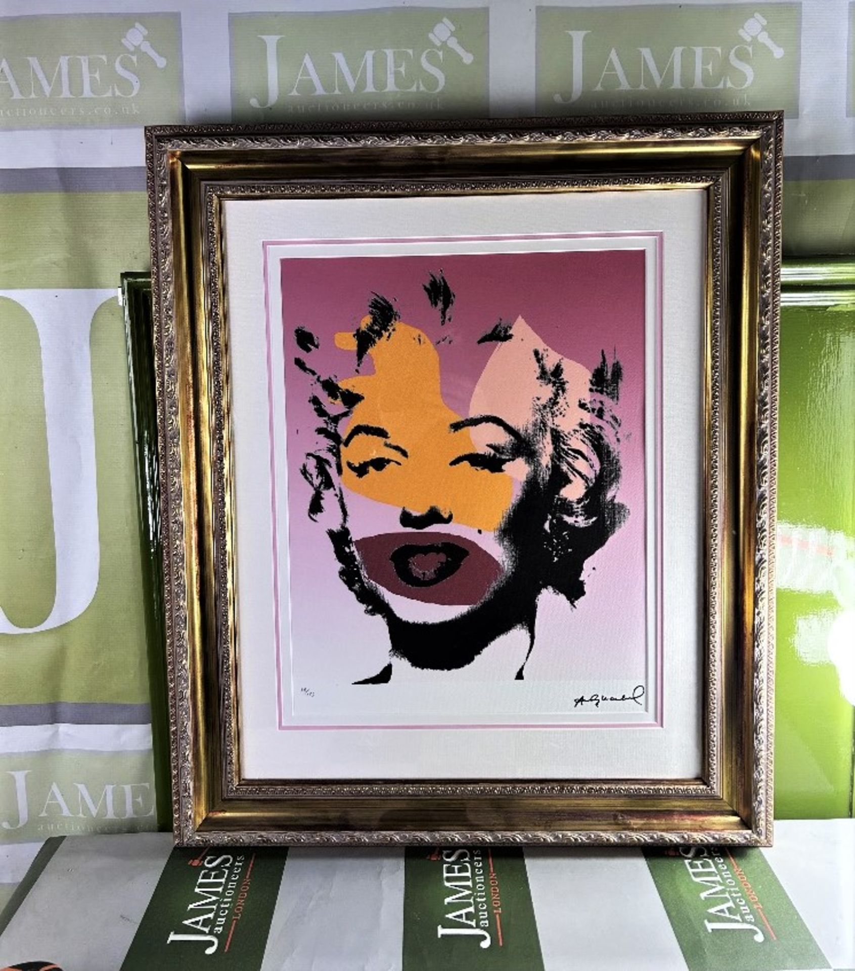 Andy Warhol-(1928-1987) "Marilyn" Numbered Lithograph