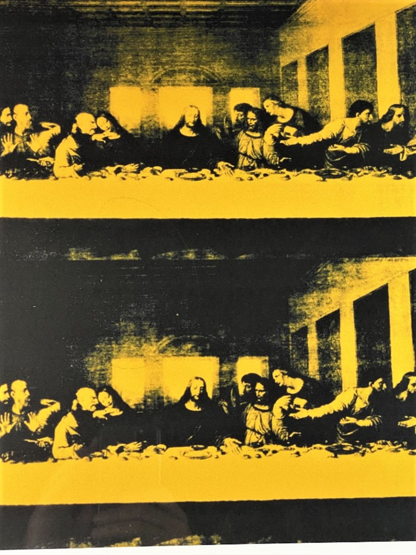 Andy Warhol-(1928-1987) "Last Supper" Numbered Lithograph - Image 2 of 7
