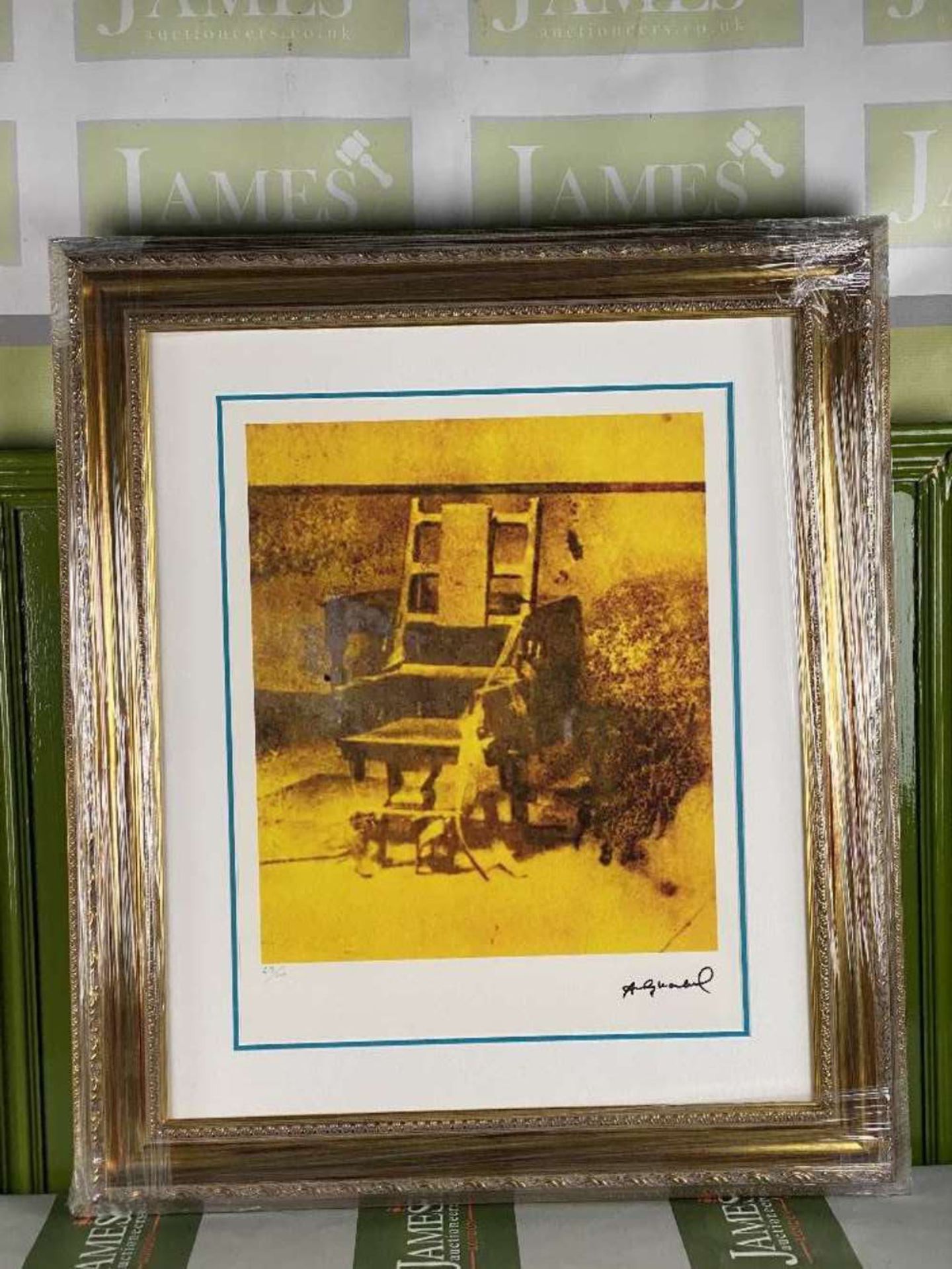 Andy Warhol (1928-1987) “The Chair” Ltd Edition Lithograph - Image 7 of 7