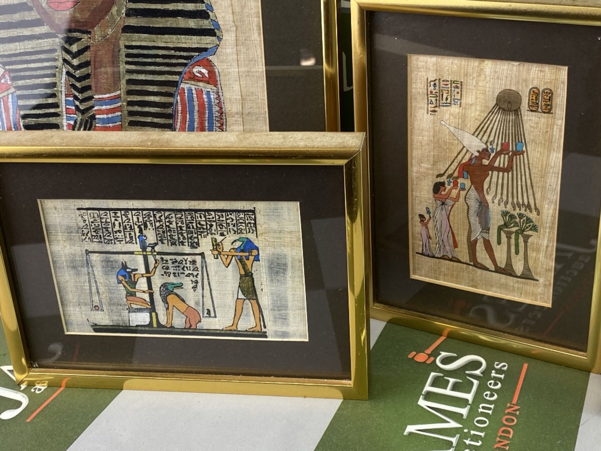 Collection of Contemporary Egpytian Prints & Hieroglyphs - Image 3 of 6