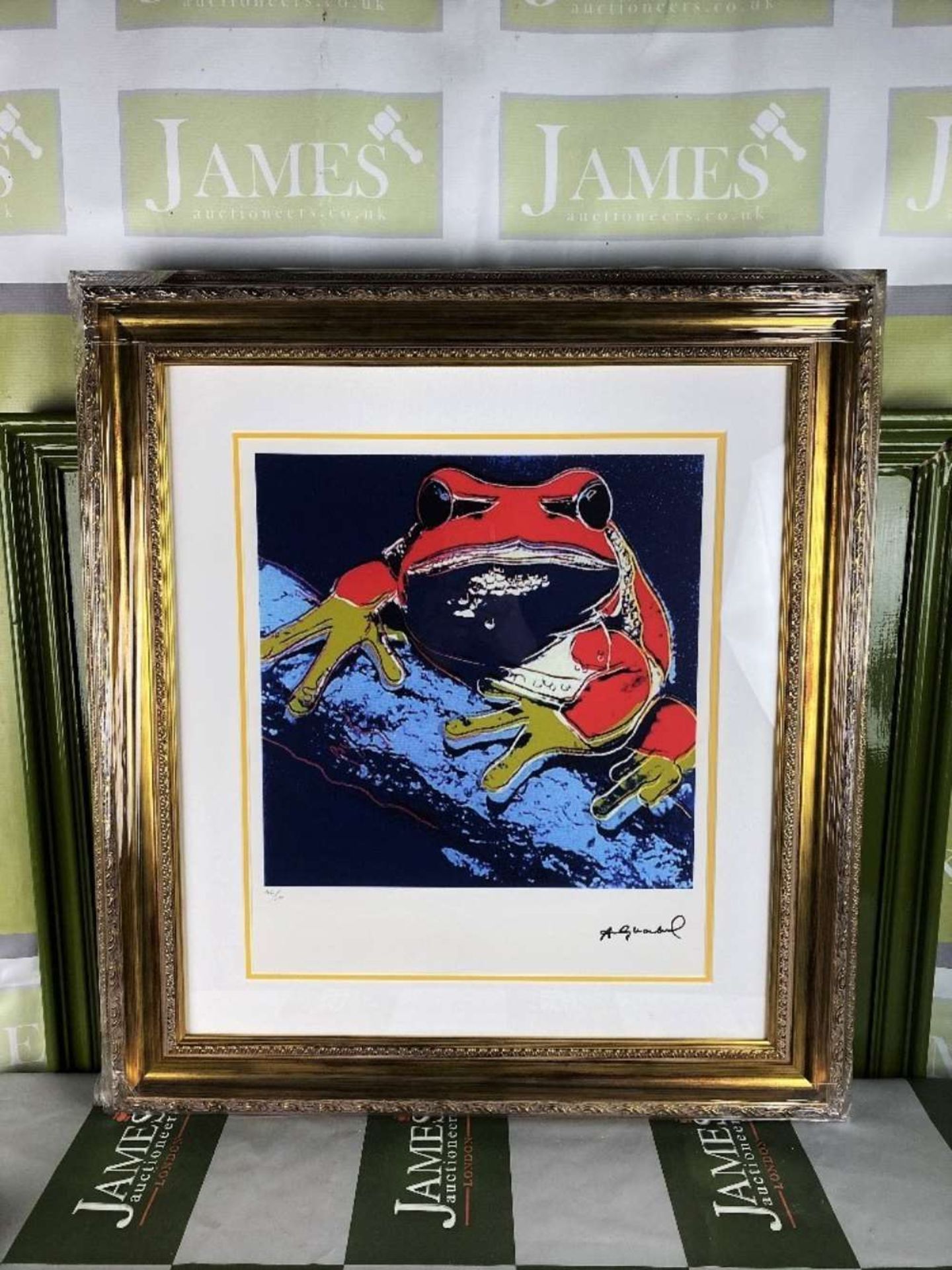 Andy Warhol (1928-1987) “Frog” Numbered Lithograph