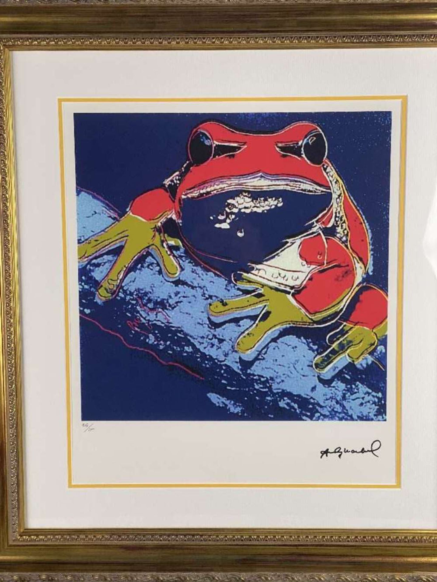 Andy Warhol (1928-1987) “Frog” Numbered Lithograph - Image 2 of 6