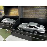 SOLD VIA BUY IT NOW- PLEASE DO NOT BID-Corgi James Bond Aston Martin DB5 & Battle Version Db5