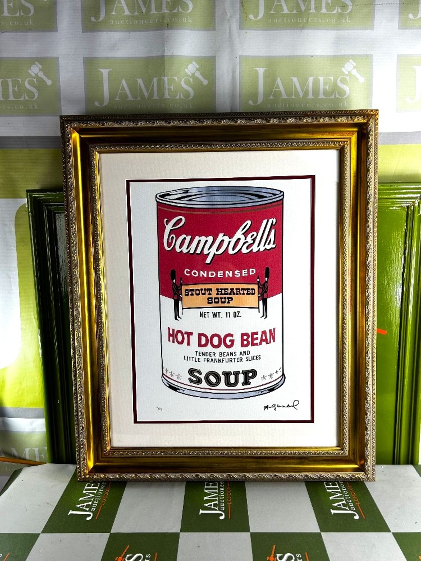 Andy Warhol-(1928-1987) "Campbells Soup" Numbered Lithograph