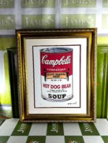 Andy Warhol-(1928-1987) "Campbells Soup" Numbered Lithograph