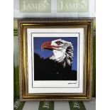 Andy Warhol-(1928-1987) "Eagle" Numbered Lithograph