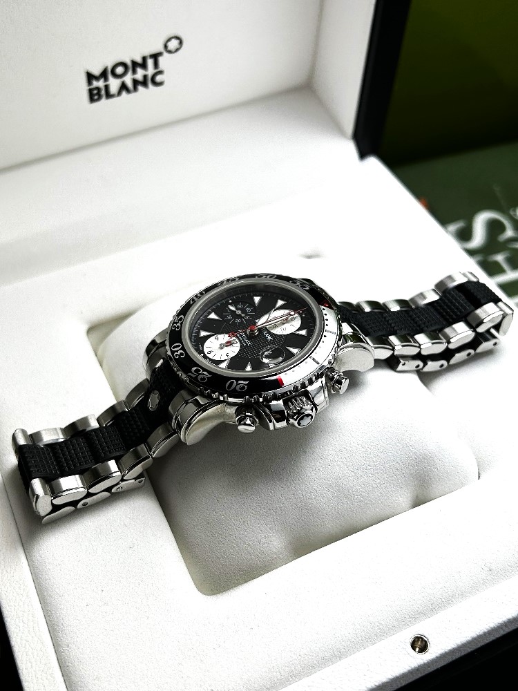 Montblanc Automatic 7034 Sports Edition Automatic Chronograph - Image 5 of 7