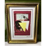 Andy Warhol-(1928-1987) "Albatross" Numbered Lithograph