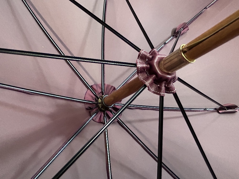 Cartier Paris - Umbrella Veritable Cherbourg Burgundy 100 - Image 5 of 8