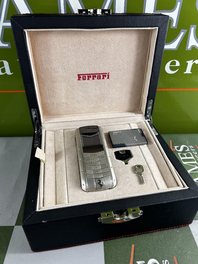Vertu Ferrari Titanium Ltd Edition Official Phone