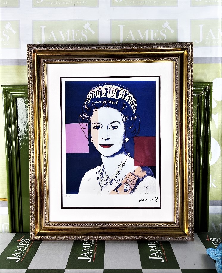 Andy Warhol-(1928-1987) "Elizabeth" Classic Numbered Lithograph - Image 5 of 5